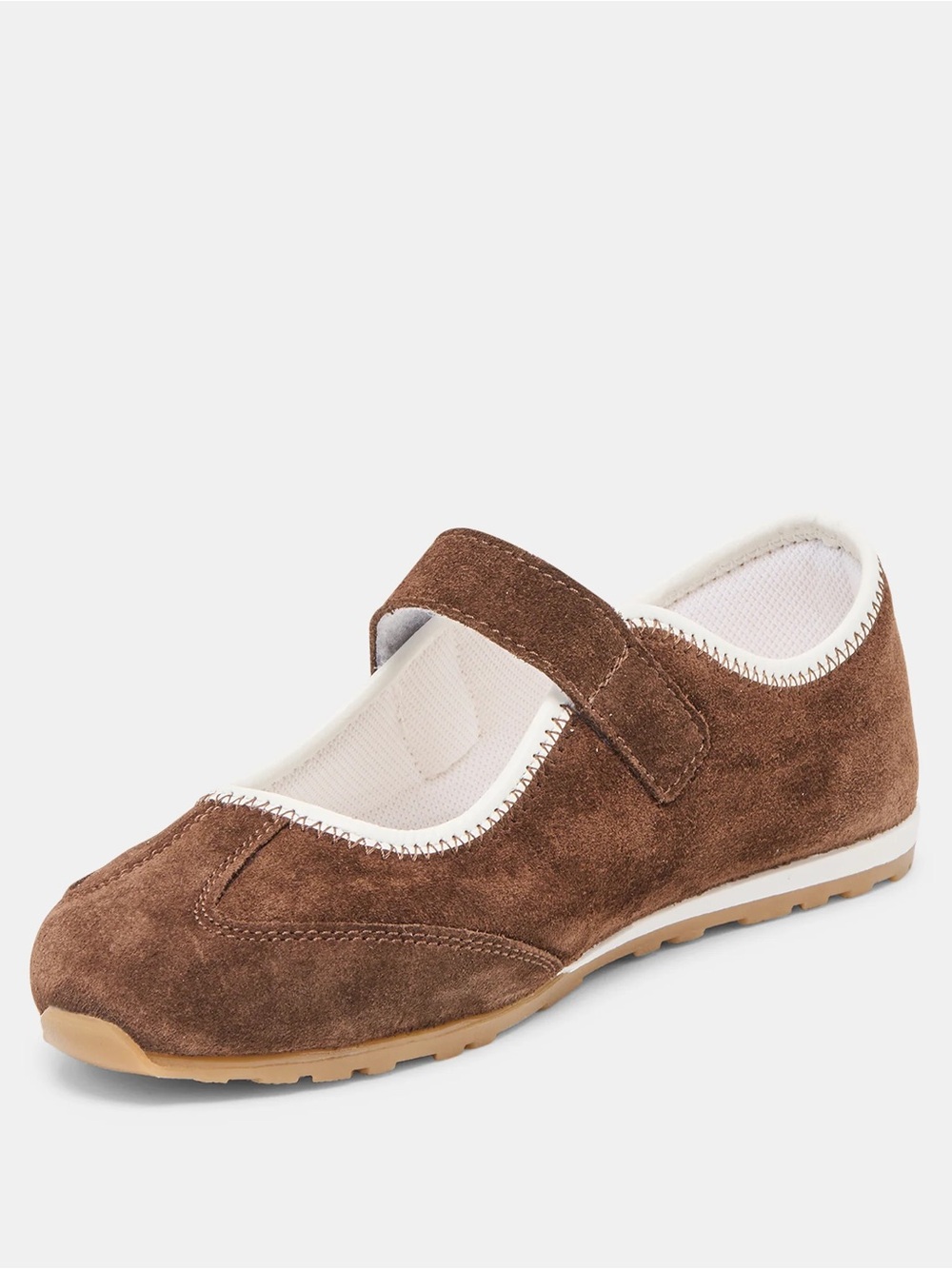 Dolce Vita Brown Suede Mary Jane Sneakers